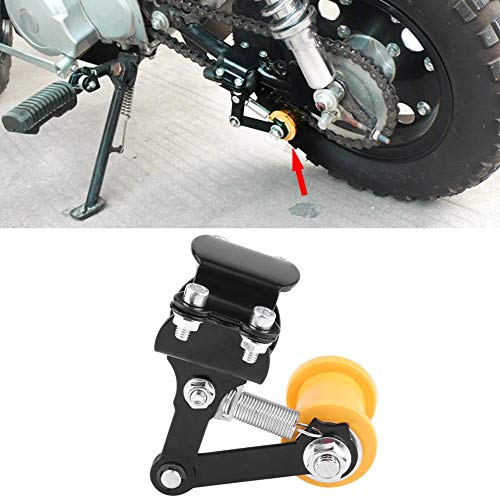 Chain Tensioner For Minibike,Quad Kettenspanner Chain Tensioner,Arched Chain Tensioner,Universal Adjuster Chain Tensioner Bolt On Roller Motorcycle Modified Accessories Tool