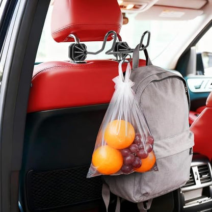 1 PCS Triple Hook Hard Hat Holder for Truck Seat Heavy Duty Metal Hard Hat Accessories Holder for Truck SUV Car Seat to Keep Helmet Safety Vest Bag Caps Car, Seat Back Hanger for Men Women - style: Triple Hook