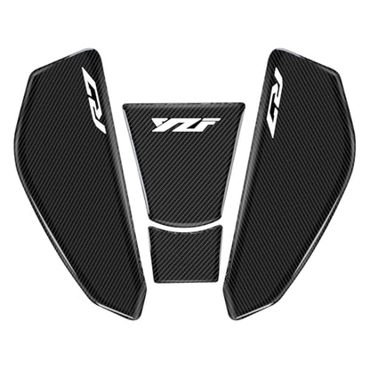 3D Motorcycle Tank Pad Gas Tank Protector Compatible with Yamaha YZF-R7 R7 3D Anti Slip Tank Pad Stickers Gas Oil Fuel Tank Pad Protectors,White - size: R7 -1