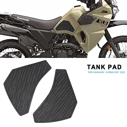 Motorcycle Fuel Tank Pad for KLR 650 KLR650 2021 2022 Anti-Slip Tank Protection Stickers Knee Grip Traction Pad - size: A