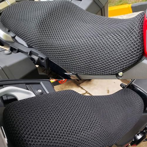 Motorcycle Seat Cushion Pad Cover 3D Mesh Insulated Breathable Non-Slip Waterproof Pressure Relief Motorcycle Seat Pad Cover Compatible with Suzuki V-Strom DL1000 DL650 DL250 DL 650(DL250) - color: DL250