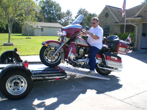 Aluminum Ramps 4 ft. USA - Motorcycles on to Trailers - 5244 MCDR Ramp - size: 4ft x 44in - 1,500lb cap.