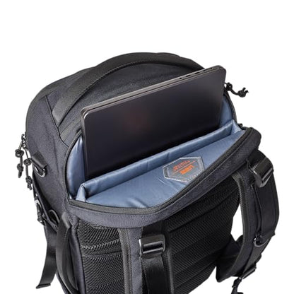 URBAR ARMOR GEAR UAG 24-Liter Laptop Backpack - Fits up to 16" Laptop Clamshell Opening Side Bottle Holder Pocket Travel Carry-on Luggage Daypack, Premium Tech Black - color: Premium Tech - Black, size: 24-Liter