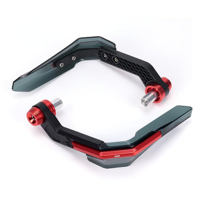 Motorcycle Handlebar Guard for BMW R 1200 GS 2007-2012 R 1200 ADV, Motorcycle Handlebar Grips Guard Brake Clutch Levers Protector, Bullhorn Handguards Windshield for Motorcycle,A Red