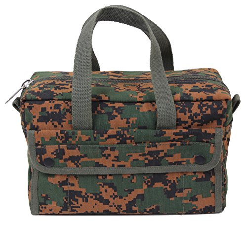 Rothco Mechanic's Tool Bag - Heavy-Duty Organization for Gear and Equipment - color: Woodland Digital Camo