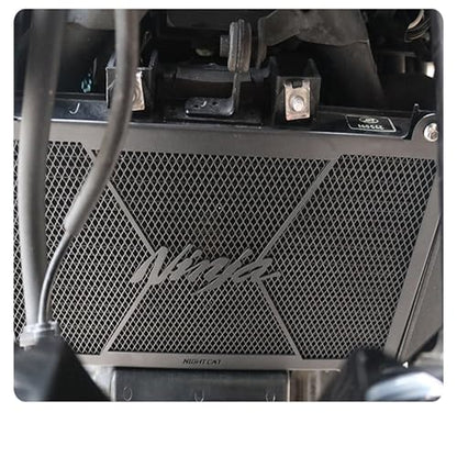 NIGHT CAT Motorcycle radiator grille shroud, compatible with Ninja 400 Ninja 500,radiator gaurds,Water tank guard net(Water Tank Netting) - color: Water Tank Netting