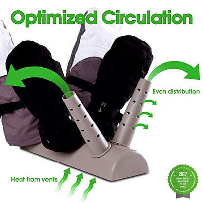 Green Glove Dryer for Hats, Gloves, Shoes & More (Eco Dryer White) - color: Eco Dryer White