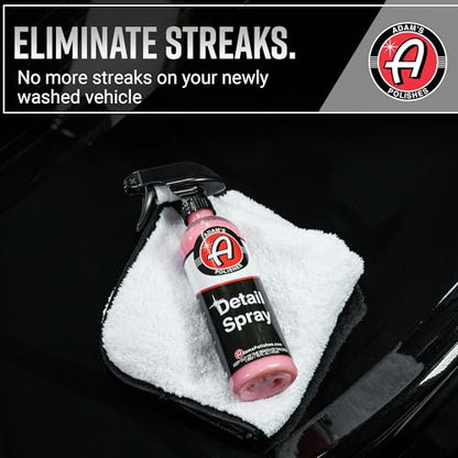 Adam's Detail Spray (2-Pack) - Quick Waterless Detailer Spray for Car Detailing, Washing, Polishing & Vehicle Claying - size: 16 fl. oz (2 Pack)