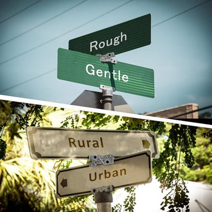 Hicarer 1 Pcs Street Sign 4-Way Cross Piece for Street Name Sign 5 1/2", Flat, No Adjustment, Heavy Duty Mounting Bracket - style: 4-way