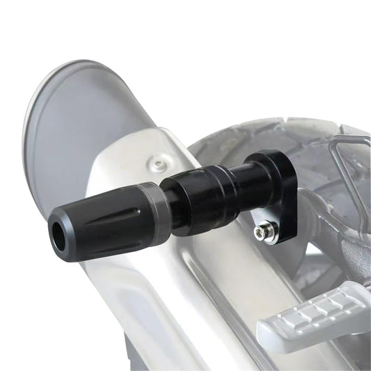 Rear Frame Slider CNC Aluminum Crash Pad Replacement for NINJA400 Z400 2018-2022 / NT1100 2022-2023 / Rebel 300 500 CMX 300 500 Motorcycle Frame Fairing Protection(Titanium) - color: Titanium