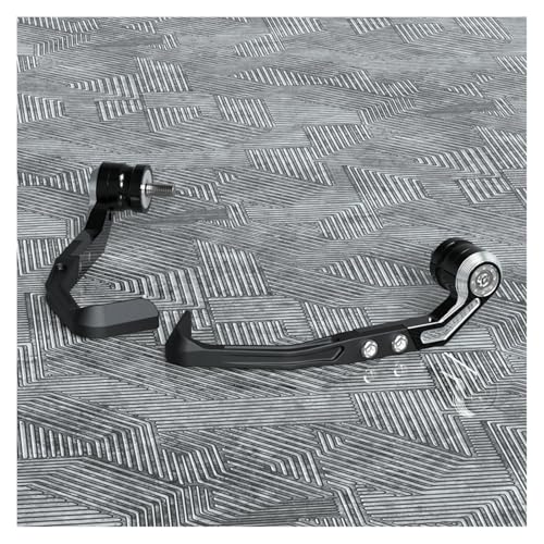 CNC Motorcycle Levers Guard Brake Clutch Handlebar Protector for KAW&ASAKI Ninja250 Ninja300 ZX-25R 2008-2023 Hand Guards - color: Black