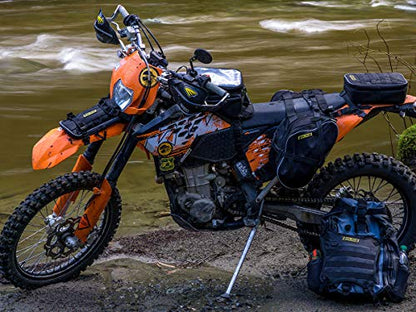Nelson-Rigg Black Dual Sport Enduro Saddlebags, Fits Most Dual Sport/Enduro KTM Honda Yamaha & Suzuki Models - size: 15 Liters