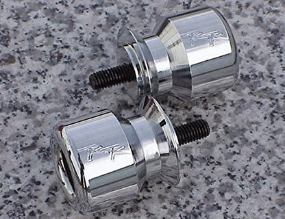 i5 Chrome Swingarm Spools Sliders compatible with Honda CBR600 CBR 600 RR 600RR CBR600RR CBR954 954 954RR CBR954RR CBR1000 1000 1000RR CBR1000RR RC51.