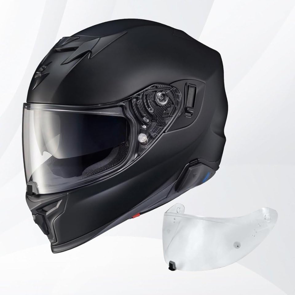 T520 Visor Full Face Helmet Shield Compatible with T520/ ST1400/ R1 Air Motorcycle Replacement Accessories (Clear) - color: Clear
