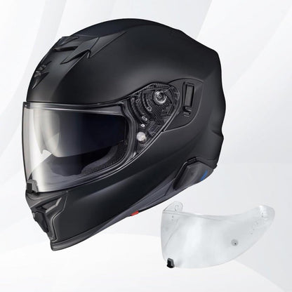 T520 Visor Full Face Helmet Shield Compatible with T520/ ST1400/ R1 Air Motorcycle Replacement Accessories (Clear) - color: Clear