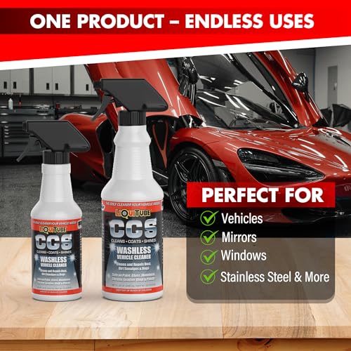 CCS Multi Surface Cleaner - Bug Remover for Motorcycles, Cars, Trucks, RVs, Boats - Polymer Chain Clear Coat Ceramic Alternative - Top Coat Shine and Protection Technology (32 oz) - size: 32 Fl Oz (Pack of 1)