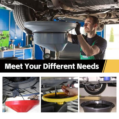 6 Pcs 22'' Oil Drain Splash Pad,No Splatter Pad,Square Oil Change Mat,Oil Splash Pads for Most Oil Drains for Mechanics and Automotive Technicians,Oil Drip Pan,Heat-Resistant