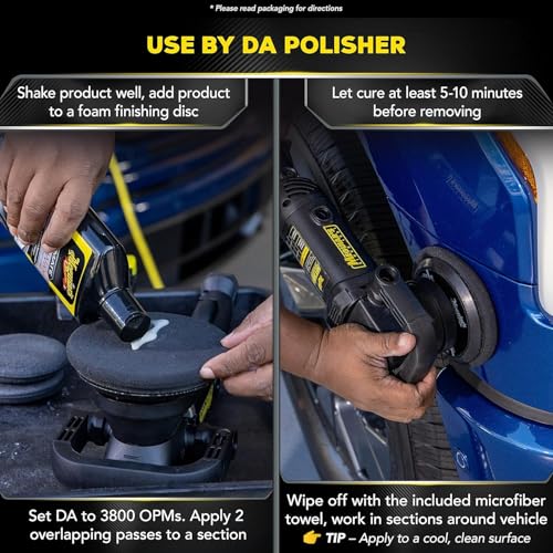 Meguiar's G210516EU Ultimate Liquid Wax 473ml, Incredible Gloss & Slickness That Lasts - style: Liquid Wax (new formula)