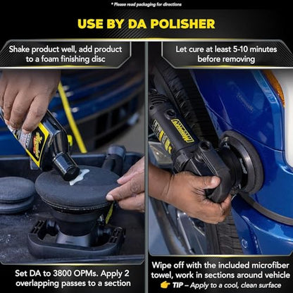 Meguiar's G210516EU Ultimate Liquid Wax 473ml, Incredible Gloss & Slickness That Lasts - style: Liquid Wax (new formula)