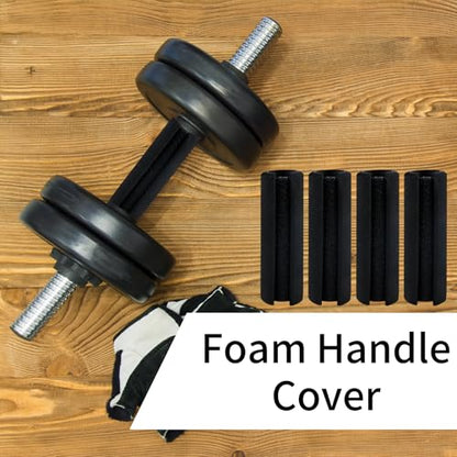 Handle Grips Buffer Tube Cover Foam Handlebar Grips Covers for Motorcycle Bicycle Exercise Tools Gym Home Garden Replacement (4Pcs 4.25 Inch)