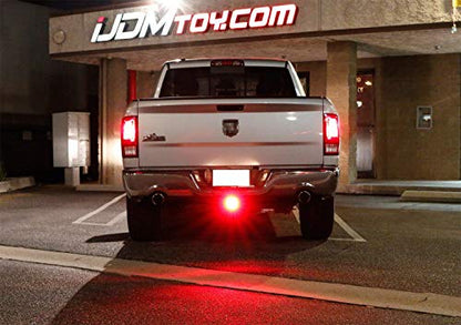 iJDMTOY 12V LF-100B LED Brake Stop Light Continuously Pulsing Strobe Flash Module Controller Box Compatible With Car Motorcycle, etc