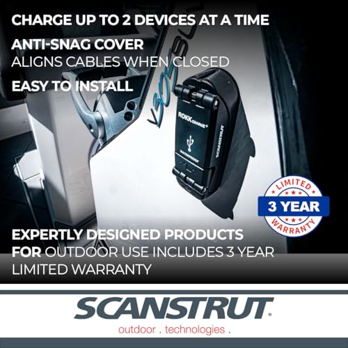 Scanstrut SC-USB-02 ROKK Charge+ Waterproof Dual USB Fast Charge Socket