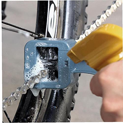 1pc Bicycle Chain Clean Brush Chain Washing Scrubber Gear Chain Maintenance Tool for Bike Motorbike