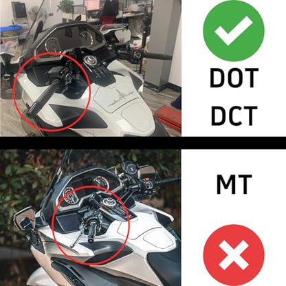 PANICAL Left Mobile Phone Holder Navigation GPS Holder Water Cup Holder for Honda Goldwing GL1800 F6B DCT DOT 2018-2025 Motorcyclele 17mm TPU Ball Head Universal 0.6'' 5/8'' 1 inch 25MM (GPS Bracket)