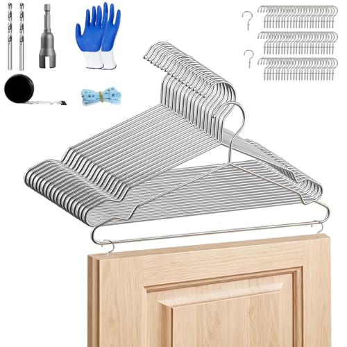 20 Pack Cabinet Door Hangers for Spray Painting & Paint Drying Kit | Positioning Lock, 25 lbs Capacity, Less Flipping, More Stable Hanging