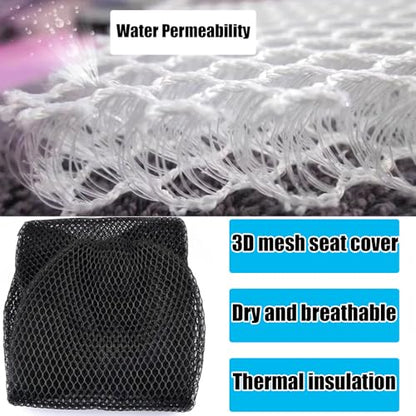 for Ninja 1000SX 2026 mesh seat Cover seat Cushion Cover Sun Protection Heat Insulation seat Cushion Cover Ninja 1000sx 2020-2026 Motorcycle Accessories