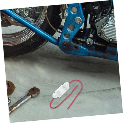 GLEAVI Inline Fuse Holder for Motorcycle ATV Scooter Double Fuse Box Case Waterproof Design for Reliable Power Supply