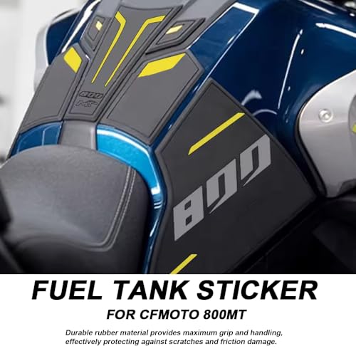 Motorcycle Accessories Tank Pad Protector Sticker Decal Gas Knee Grip Traction Pad Side Logo For CFMOTO 800MT 800 MT 800 mt