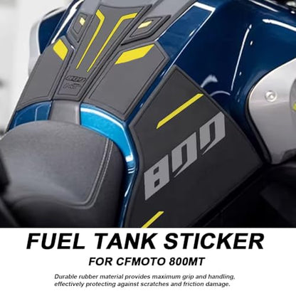 Motorcycle Accessories Tank Pad Protector Sticker Decal Gas Knee Grip Traction Pad Side Logo For CFMOTO 800MT 800 MT 800 mt