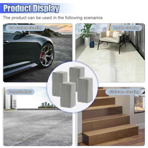 Suede Microfiber Applicator Pad, Multi-Purpose Ceramic Spray Coating Sponge Pads, Car Detailing Sponge for Car Paint, Metal, Plastic Trim, Applying Wax, Sealants, Other Conditioners (4PCS) - size: 4PCS