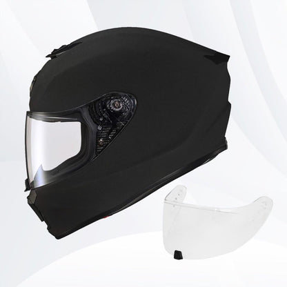 R420 Visor Shield Repalcement, UV Protection Outer Face Helmet Shield Compatible with R420 Motorcycle Accessories (Clear) - color: Clear