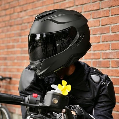 GT Air Visor Repalcement for GT Air 2, Outer Face Helmet Shield Compatible with CNS-1/Neotec/TC-5/TC-9 Accessories (Black) - color: Black