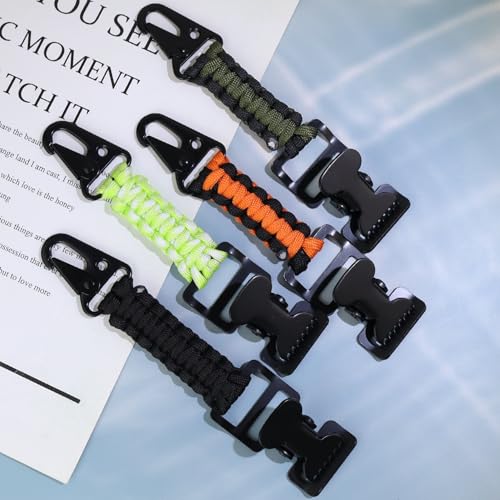 weryerker 2PCS Tactical Glove Clip Holder Anti-slip Nylon Work Glove Holder Clip, for Tactical Backpack, Tool Belt, Outdoor - color: 8pcs Multicolour