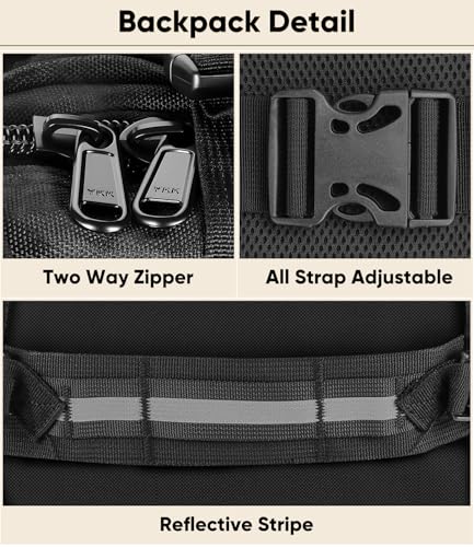 Motorcycle Cycling Helmet Backpack, Large Capacity Waterproof Helmet Holder, Storage Bag Hiking Backpack - color: Black-flag