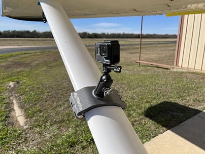 Cessna Strut Pro Swivel Mount for GoPro (Cessna 180/182) - size: Cessna 180/182