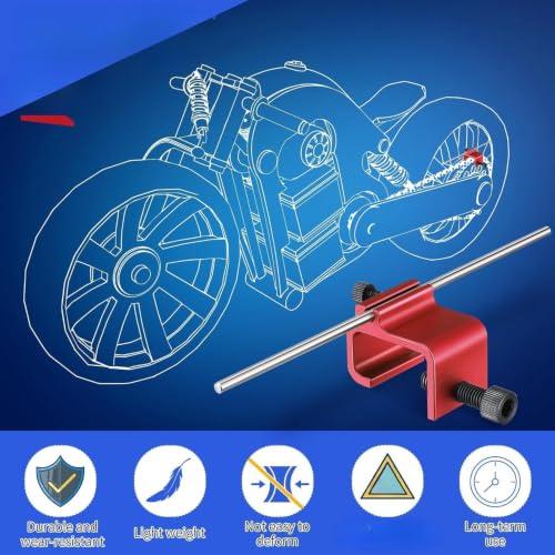 Chain alignment tool, aluminum alloy motorcycle chain alignment tool, chain adjustment tool