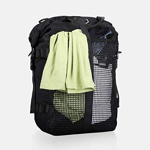 Waterproof Motorcycle Tail Bag 20L Motorbike Rear Rack Storage Bag Saddle Pannier for Touring Adventure Commuting Black - size: 20L