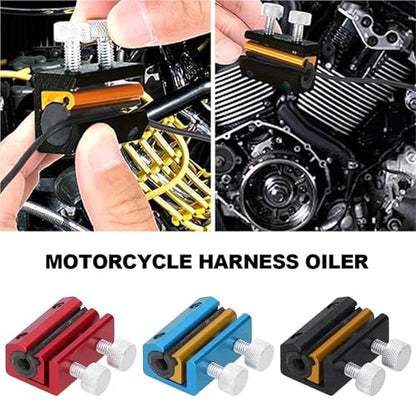 Motorcycle Chain Oiler 3pcs Cable Oiler Luber Dual Lube Lubricant Tool Scooter Motorbike Dirt Pit Bike ATV Auto-parts For Rider/Mechanic To Precisely Lubricate Chain(Mix) - color: Mix
