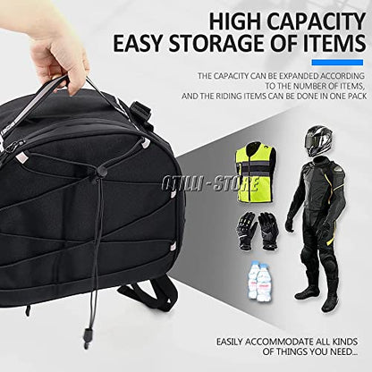 Universal Motorcycle Tail Bags Luggage Rack Top Cases Tailbag For BMW R1200GS R1250GS ADV/LC F700GS F750GS F800GS F850GS F650GS G310GS ADV F900XR 2022 waterproof bag