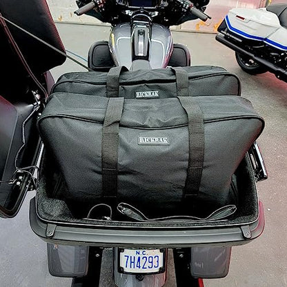 RICKRAK Tour Pak Travel Luggage, Motorcycle Luggage, Motorcycle Bags and Luggage - Motorcycle Luggage Rack Bags, Large Motorcycle Bag, Motorcycle Traveling Accessories - Portable Luggage - SOLD EACH