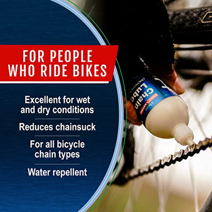 Squirt Chain Lube for Bikes 120 ml – Long-Lasting Lubricant for All Bike Chains – All-Weather Dry Bike Chain Lube to Reduce Noise & Chainsuck – Bicycle Tools & Maintenance Aid | bike-oils - size: 1 Pack, 120 ml
