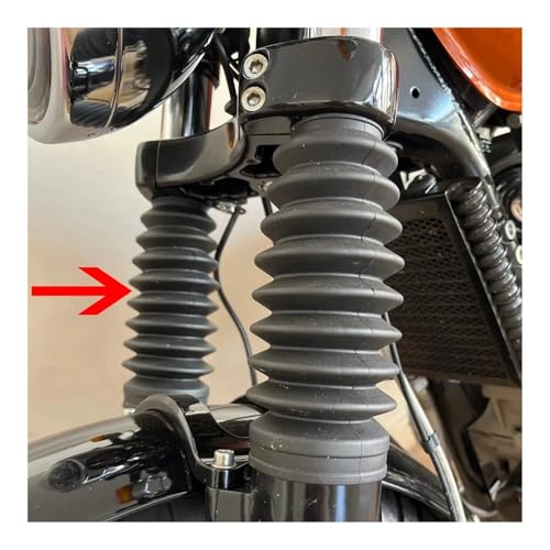 Outdoor Front Fork Tube Boot Gaiters Dust Cover Guard Shock Protector Fit for 650 GT Motorcycle Durable Part