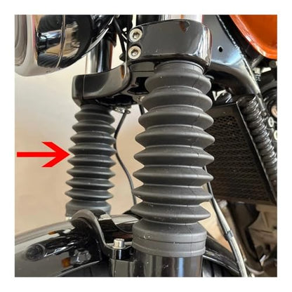 Outdoor Front Fork Tube Boot Gaiters Dust Cover Guard Shock Protector Fit for 650 GT Motorcycle Durable Part