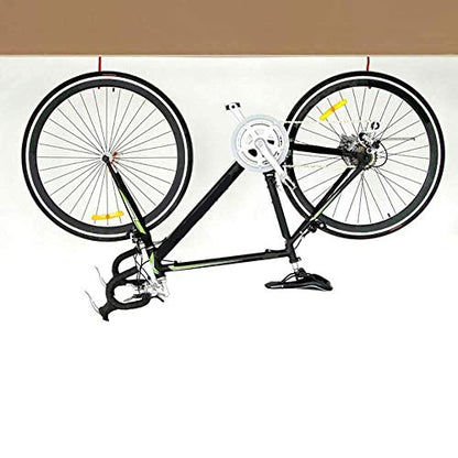 Heavy Duty Bike Hook for Garage Ceiling, 6 PCS Garage Storage System Hooks Loading Capacity 100 LBS, Large Screw Bike Hooks for Garage Wall and Garage Ceiling, Outdoor String Lights Plants hooks