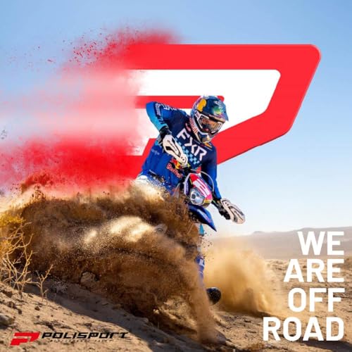 Polisport Fork Guards for Honda CRF250R, CRF450R, CRF450RX (2019-2025) Red, Durable Off-Road Fork Protectors