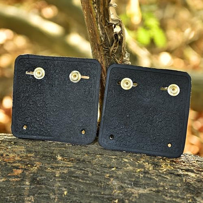 Belt Display Wall Mount Hanger Black Leather Heavy-Duty Universal Belts Multiple Display 2 Pcs (2, Black)